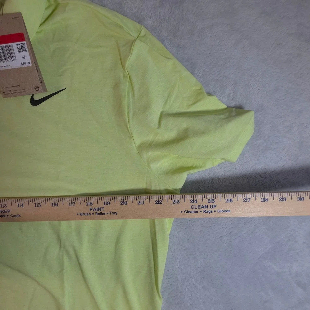 Nike Dri-FIT Tour Men's Golf Polo Shirt Yellow Lemon Twist‎ L DV3123-736